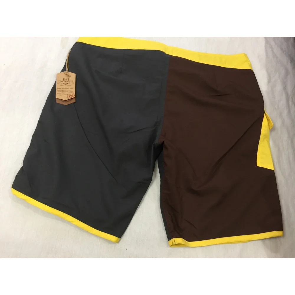 🌎🌎🌎  NWT INI COOPERATIVE MENS SWIM UNLINED SHORTS SIZE 38 🌎🌎🌎